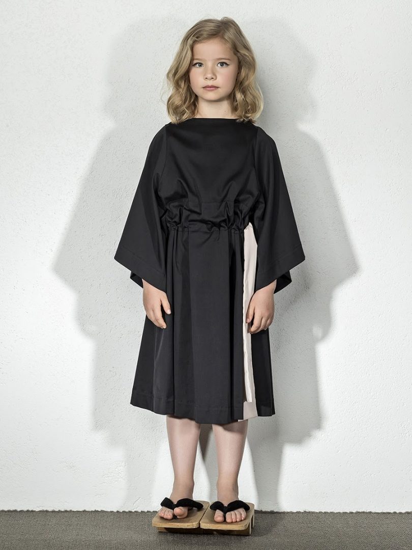 meola black dress | unlabel kids
