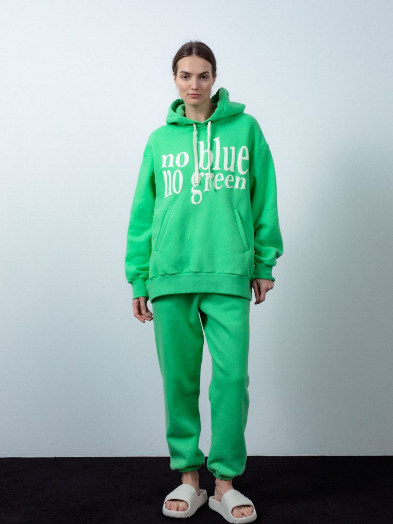 giotto hoodie green lime | unlabel ss23