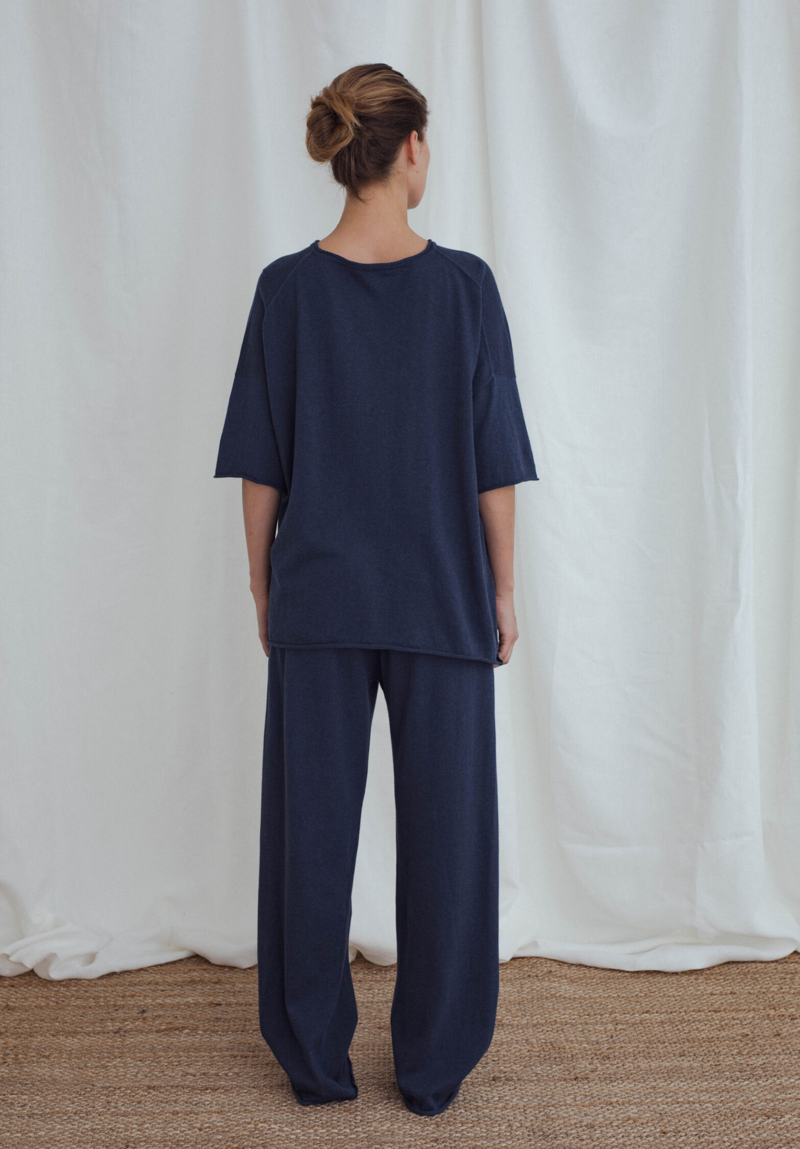 dare sweater, dark blue | unlabel ss23