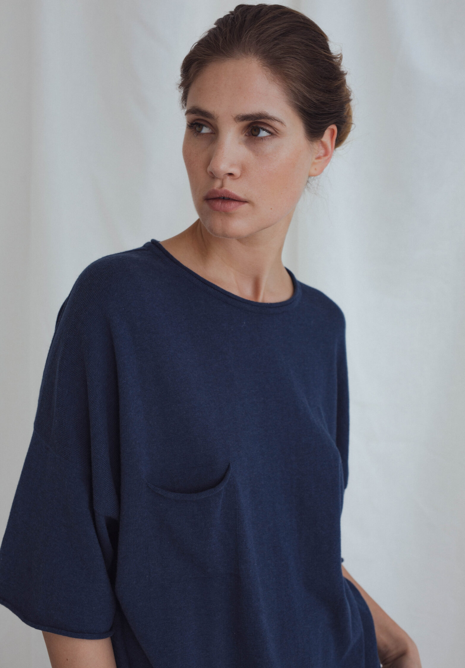 dare sweater, dark blue | unlabel ss23