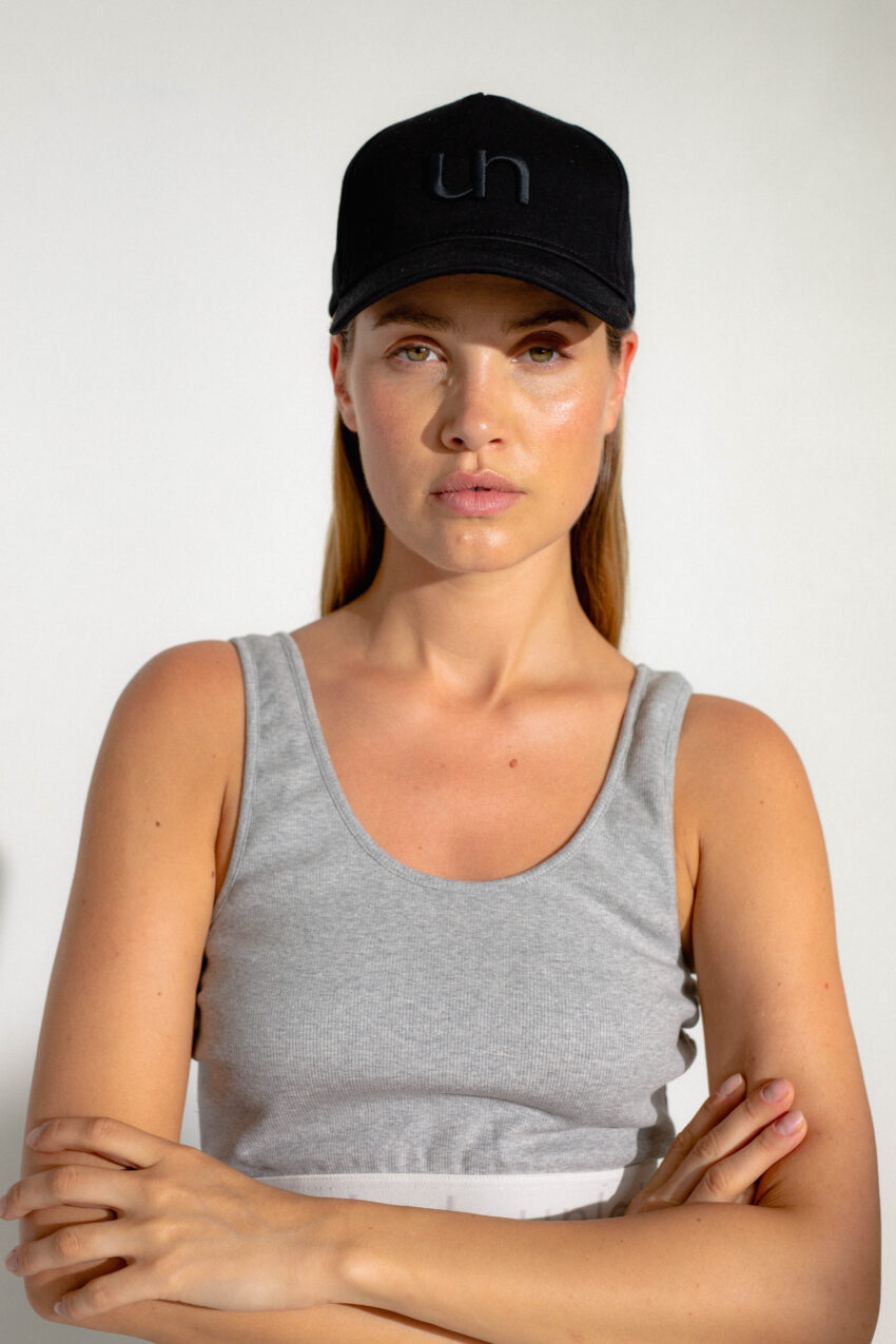 unlabel black cap black-black | unlabel ss23