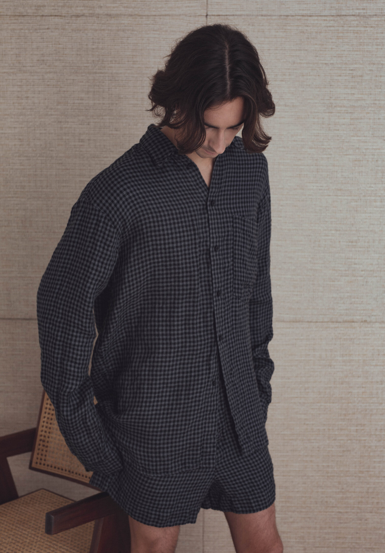 crater shirt | unlabel ss23 mens