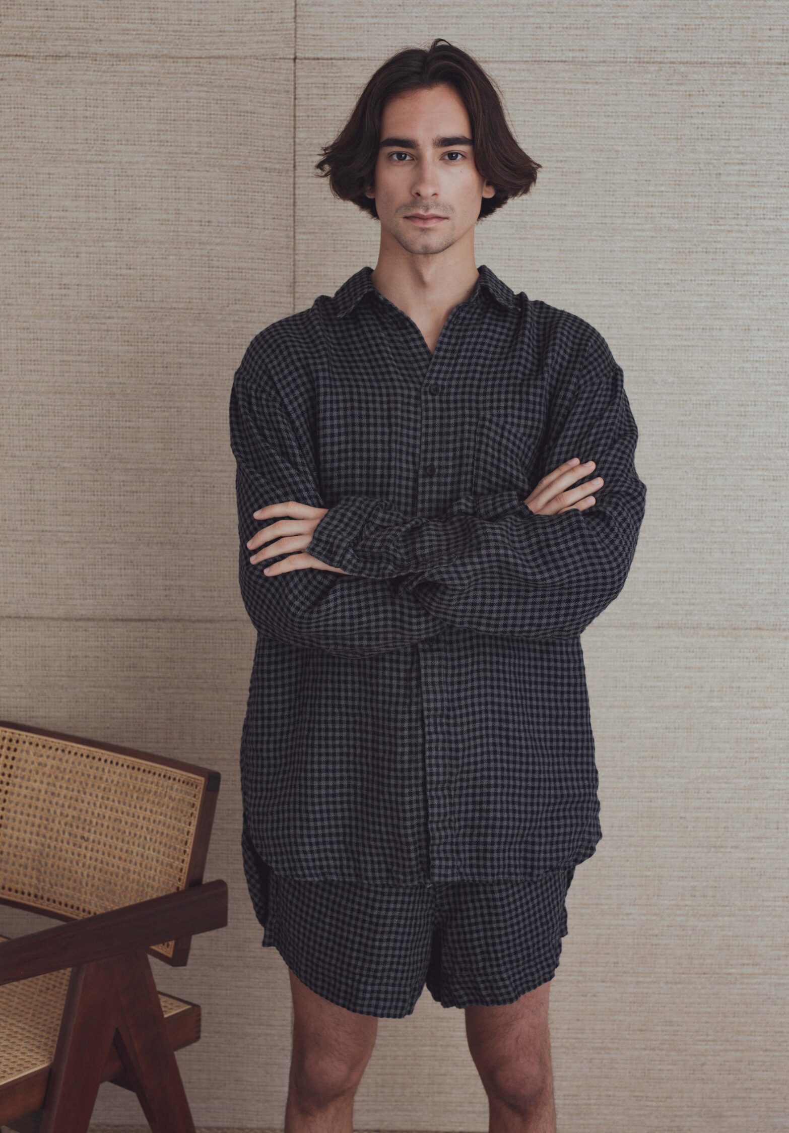 crater shirt | unlabel ss23 mens