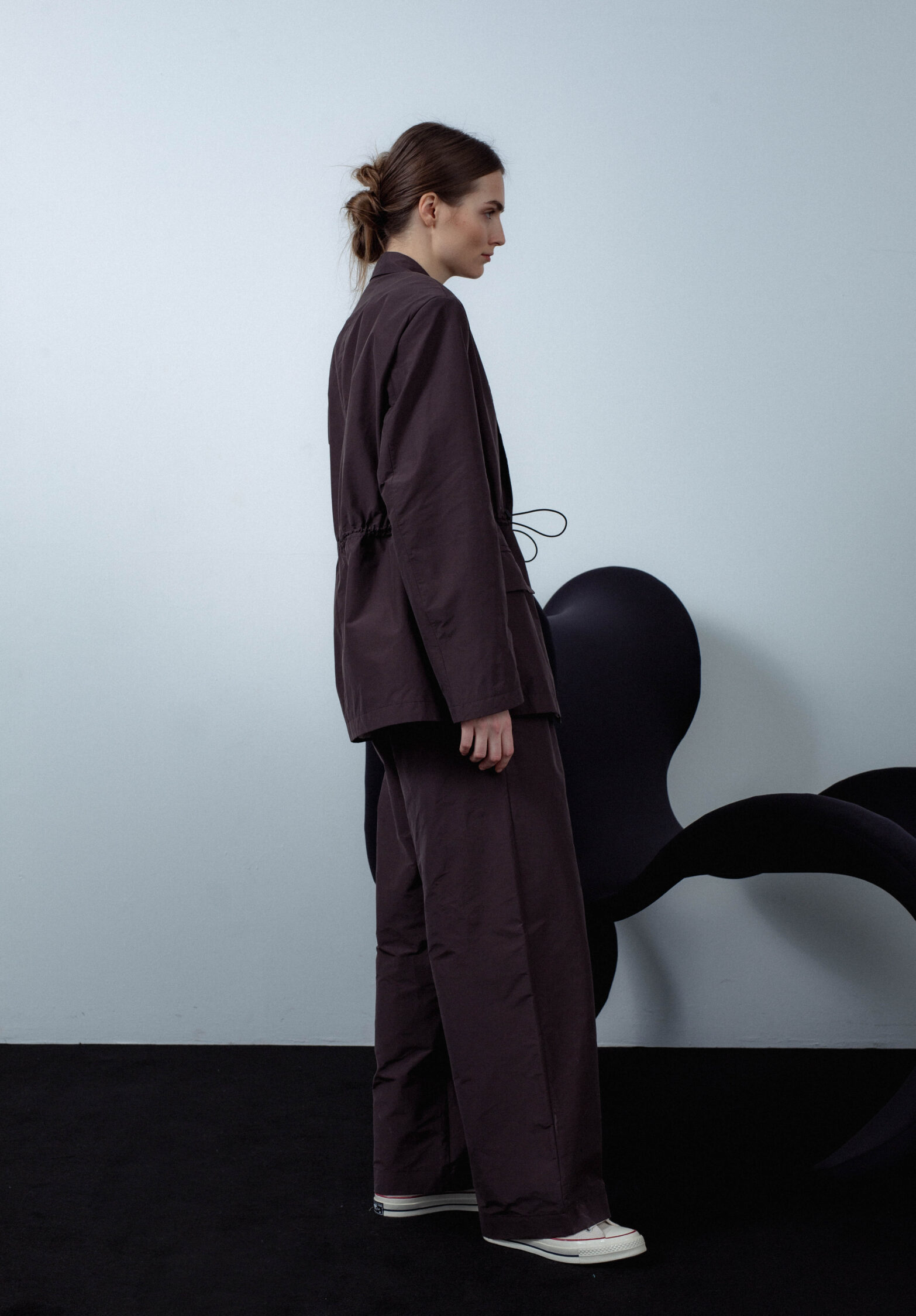 reach blazer, dark rust | unlabel ss23
