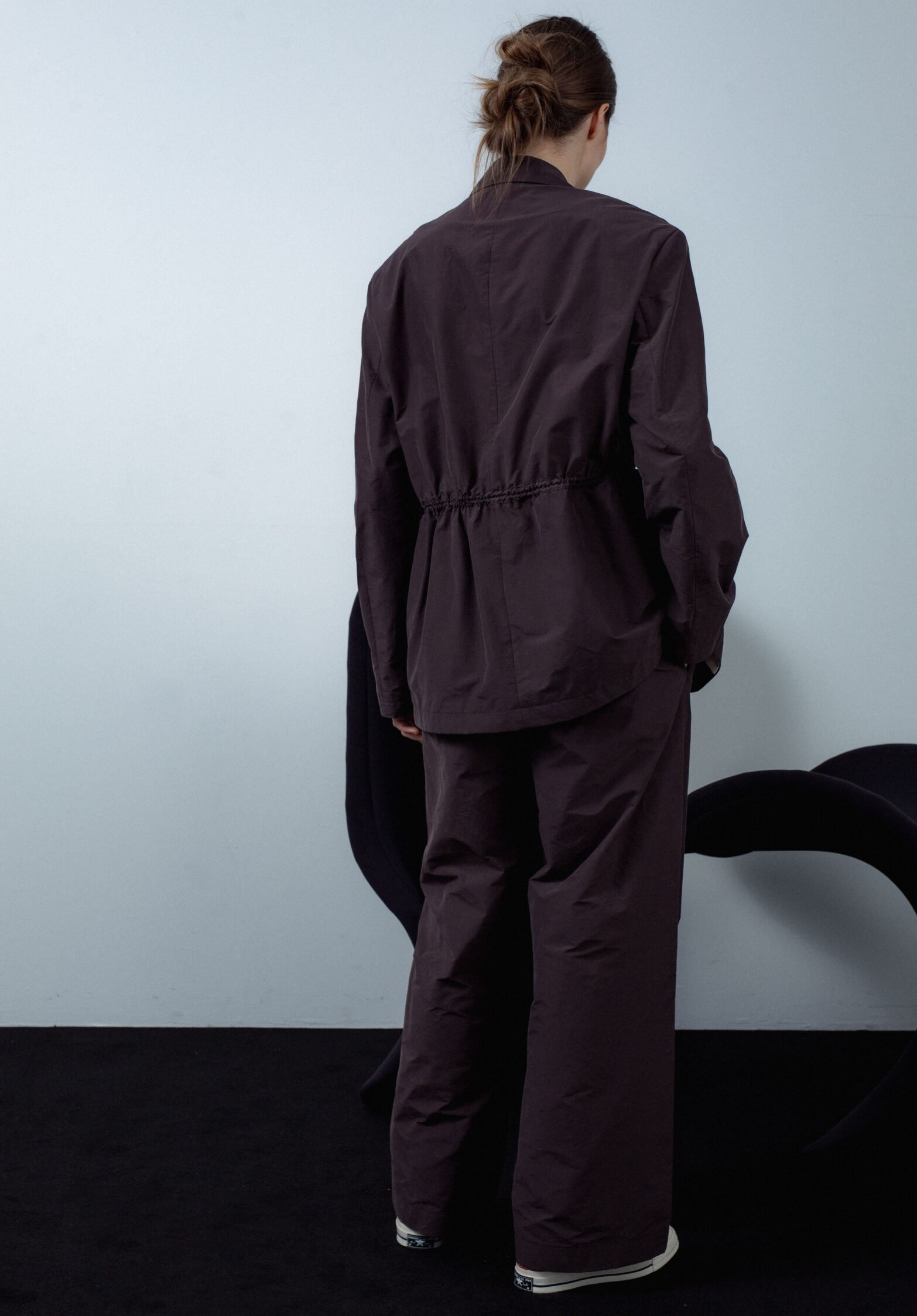 reach blazer, dark rust | unlabel ss23