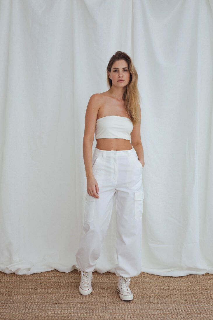 striking pants, offwhite - unlabel ss23