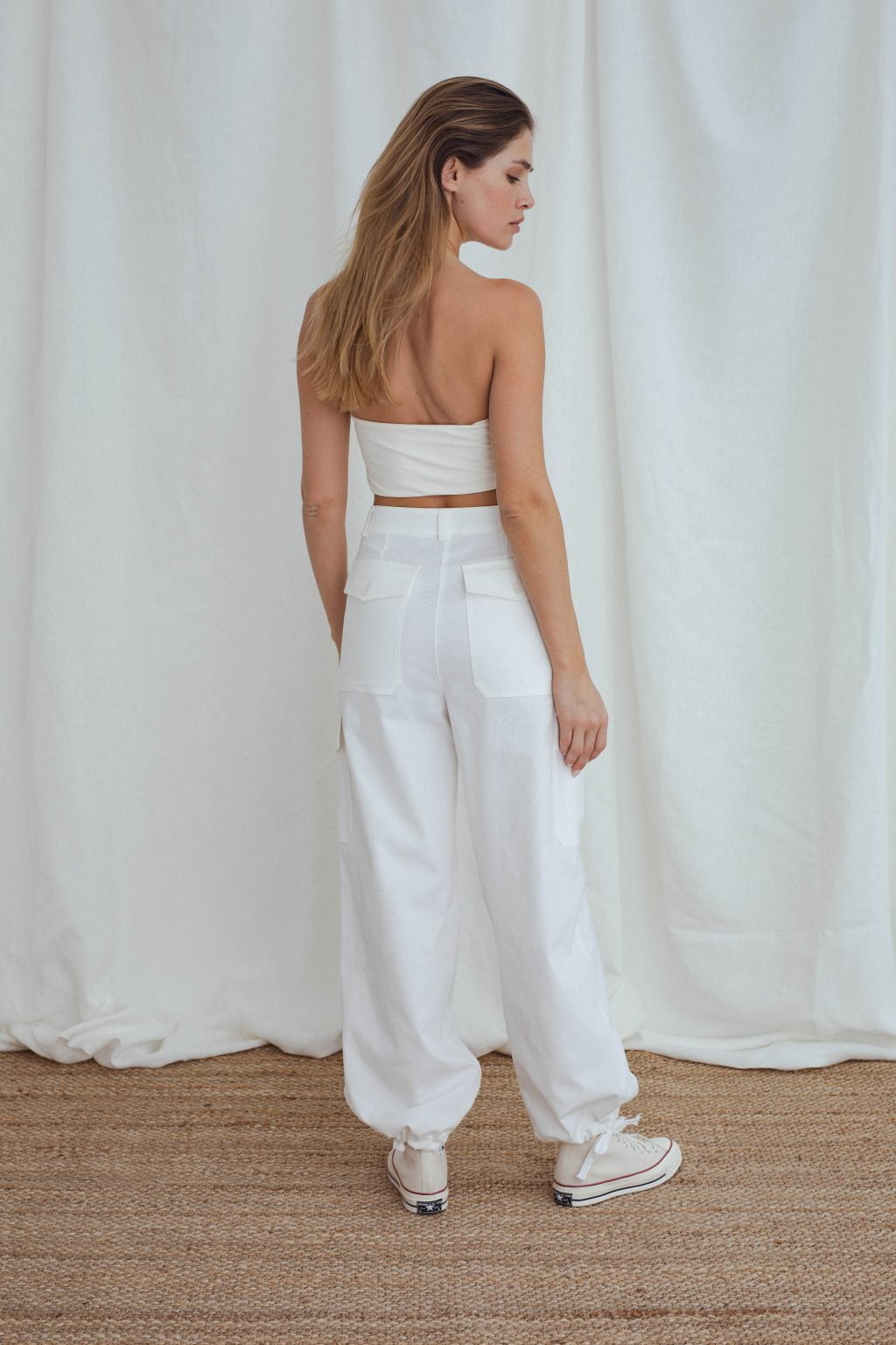 striking pants, offwhite - unlabel ss23