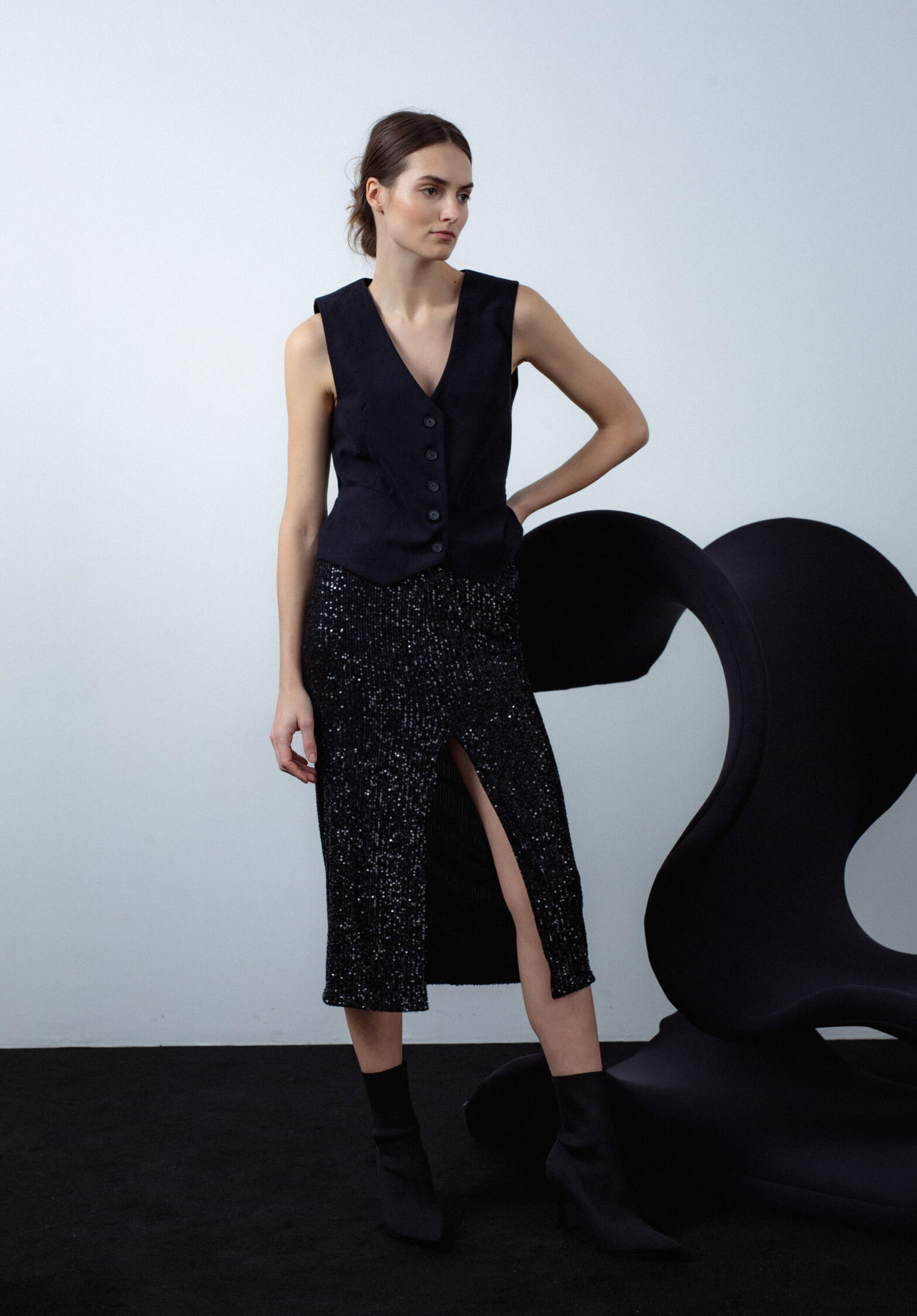 striking skirt | unlabel ss23