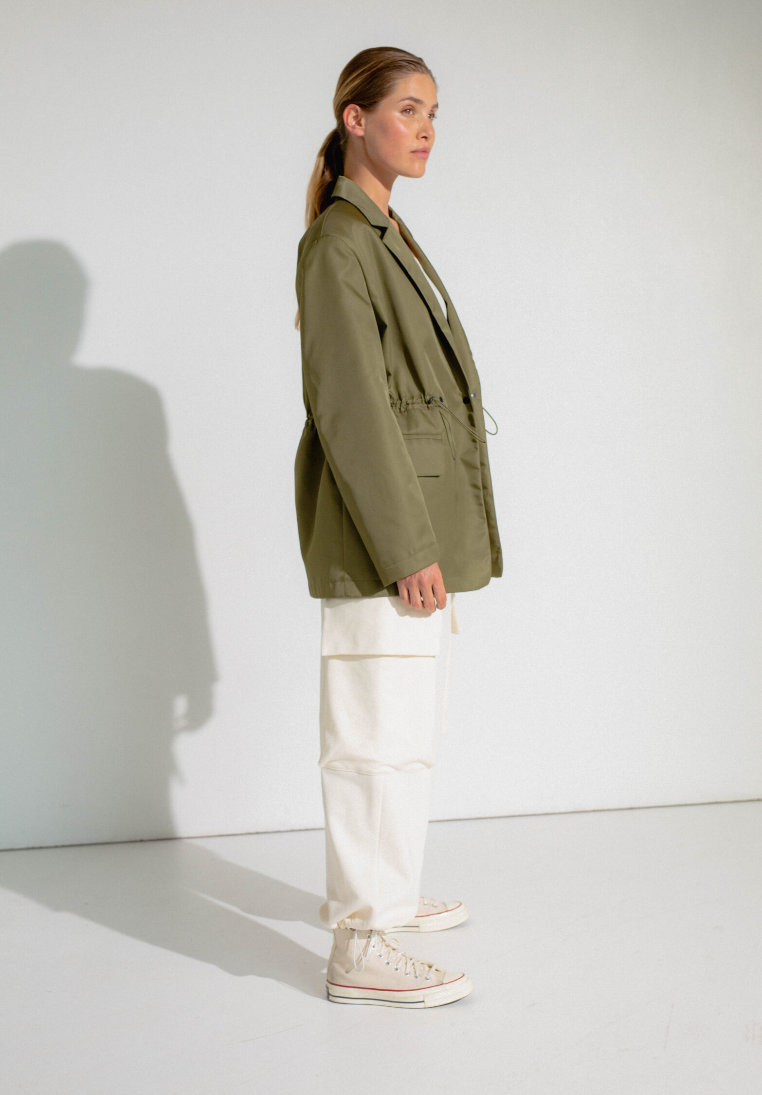 inspire blazer, chaki | unlabel ss23