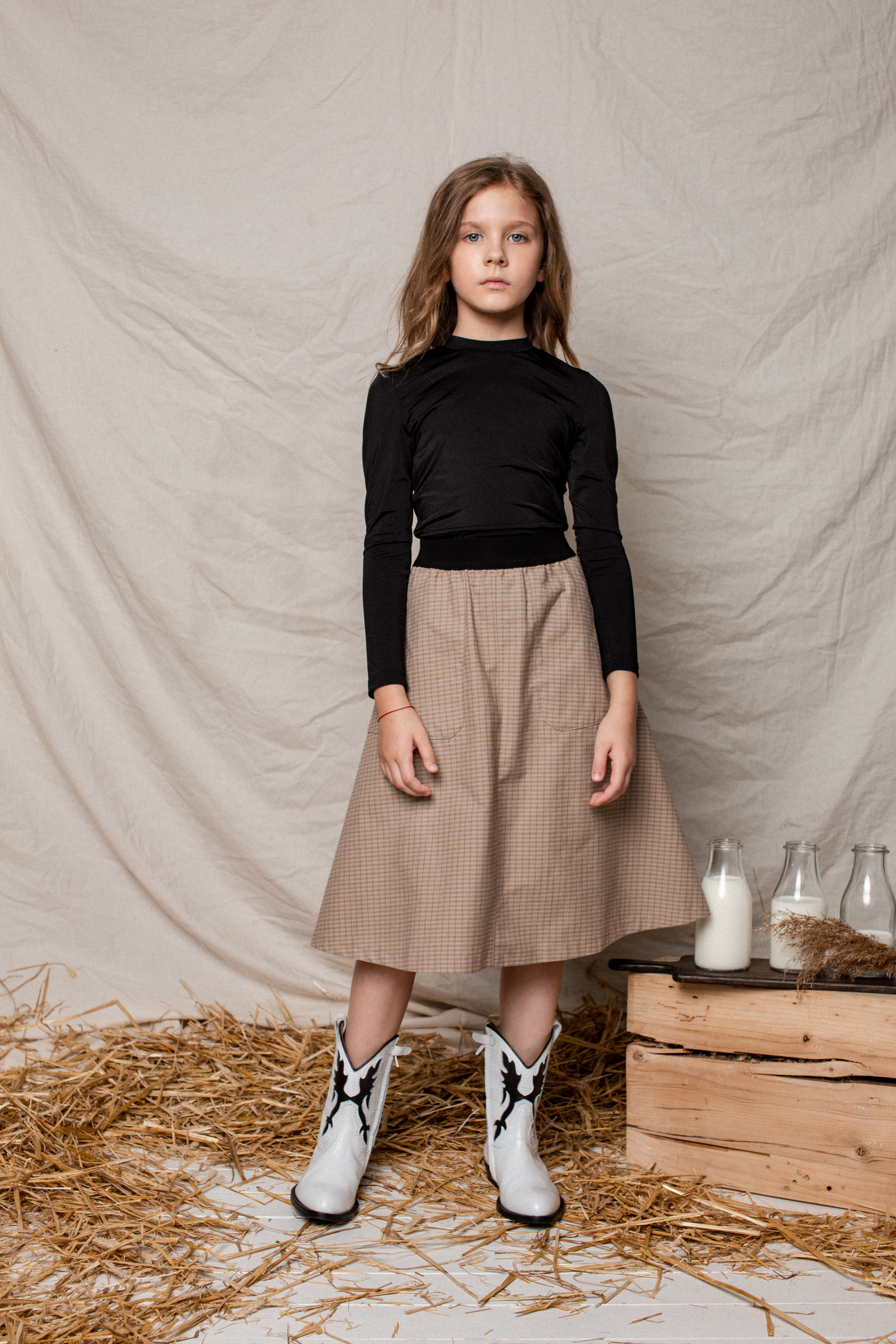 bard skirt | unlabel girls ss22