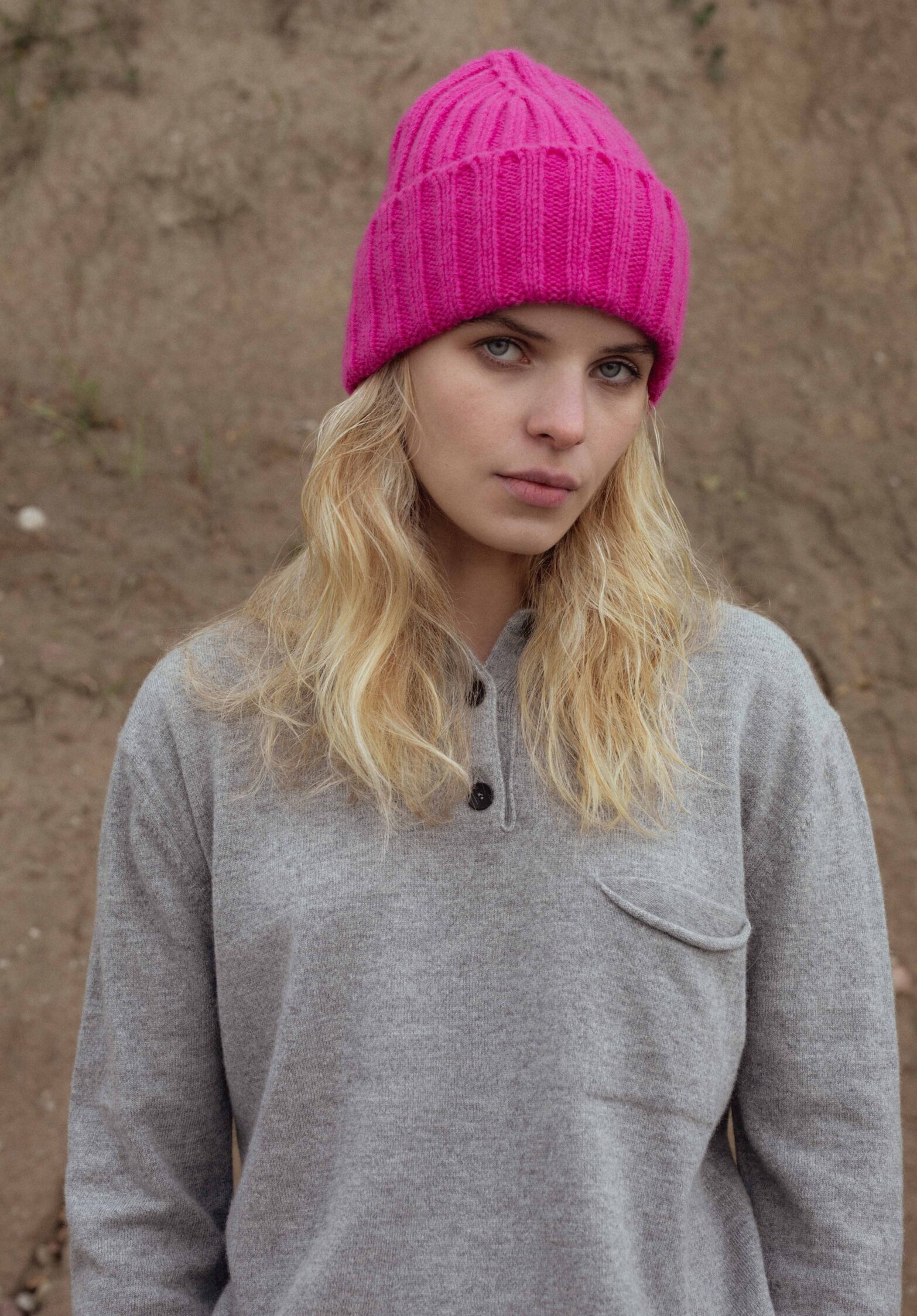aras hat, fuchsia | unlabel fw 23/24