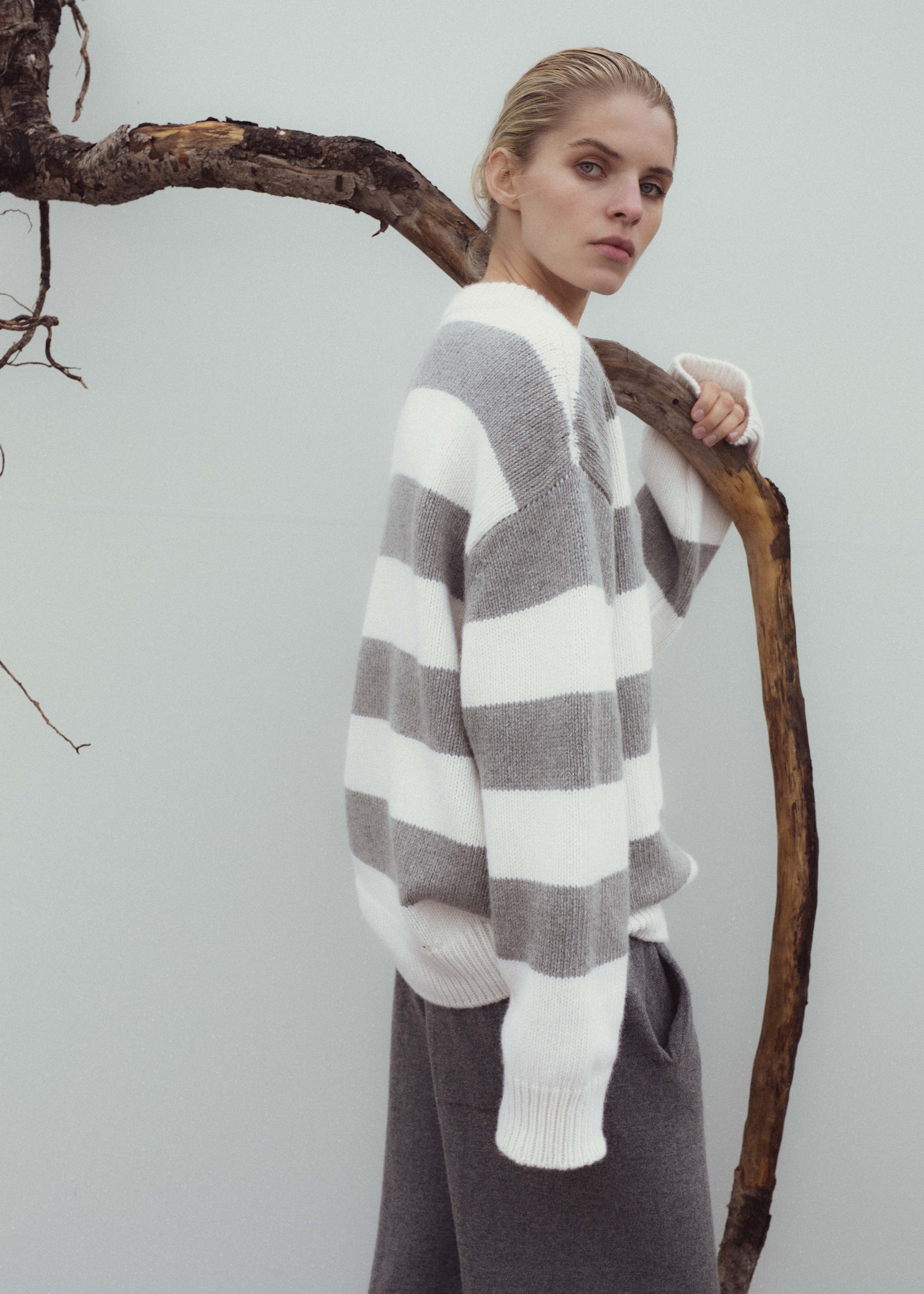 coal sweater striped | unlabel fw 23/24