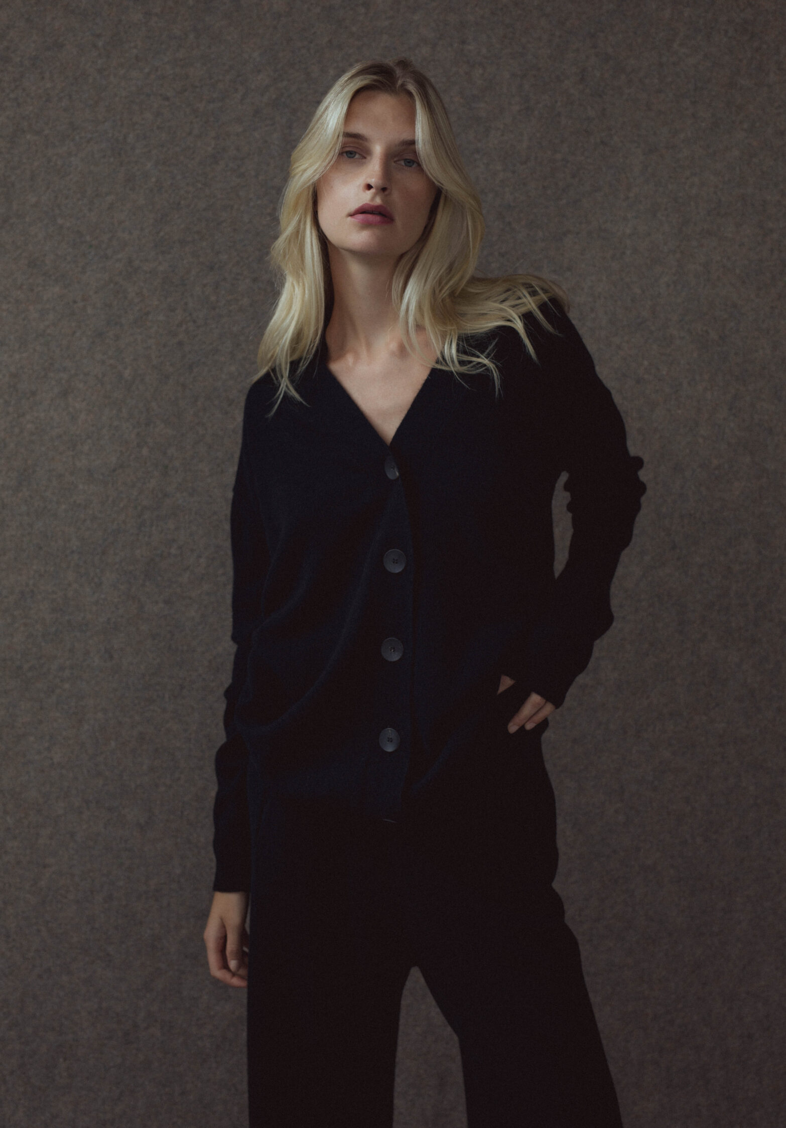 focus cardigan  | unlabel