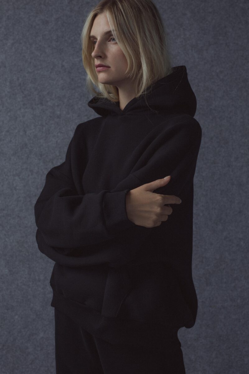hoodie anise | unlabel