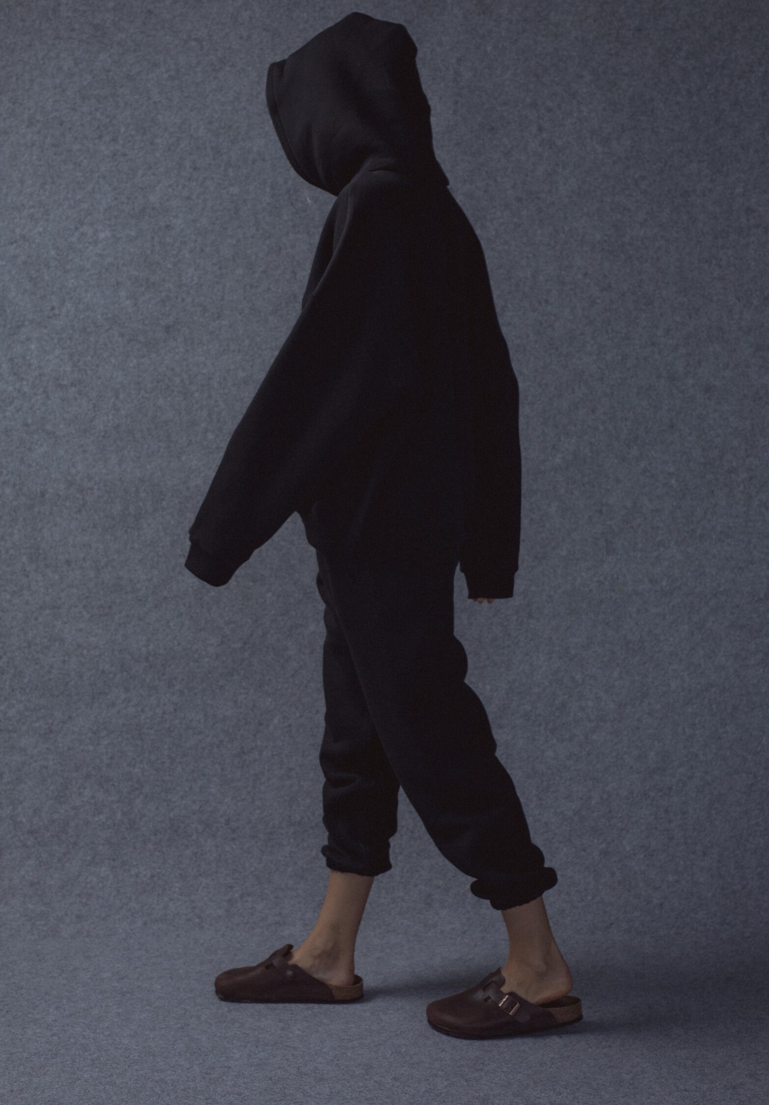 hoodie anise  | unlabel