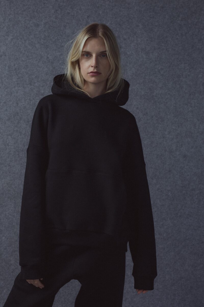 hoodie anise  | unlabel