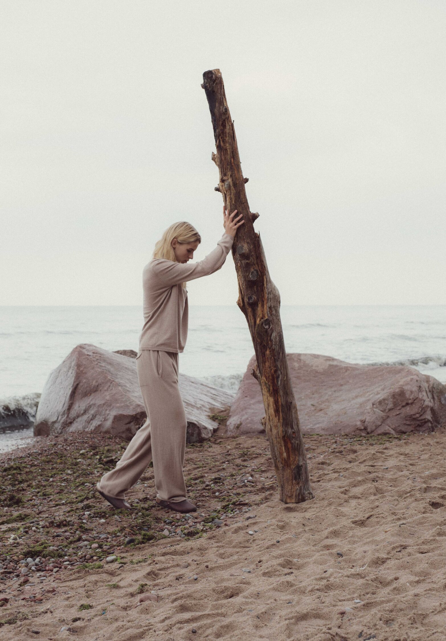 positive top polo sweater | unlabel fw 23/24