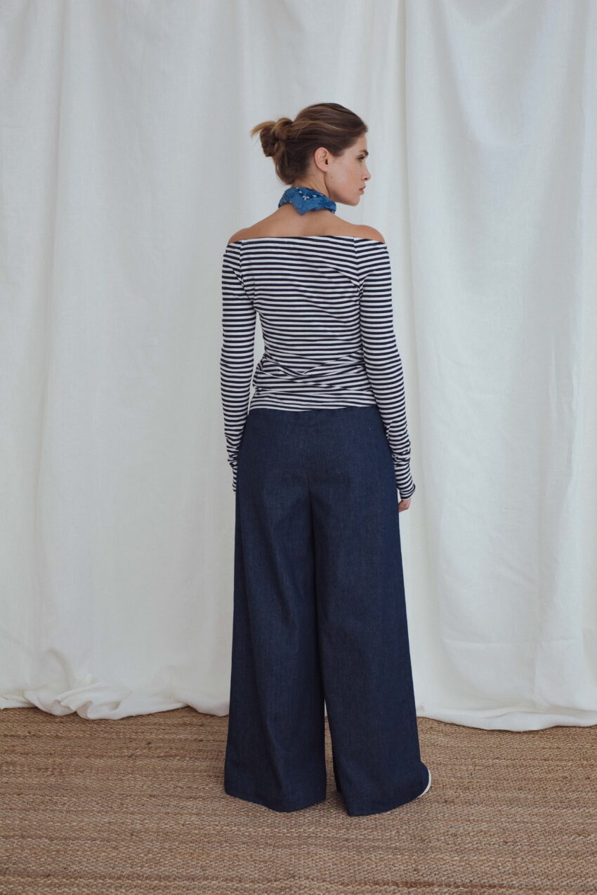 striped top paris | unlabel ss23