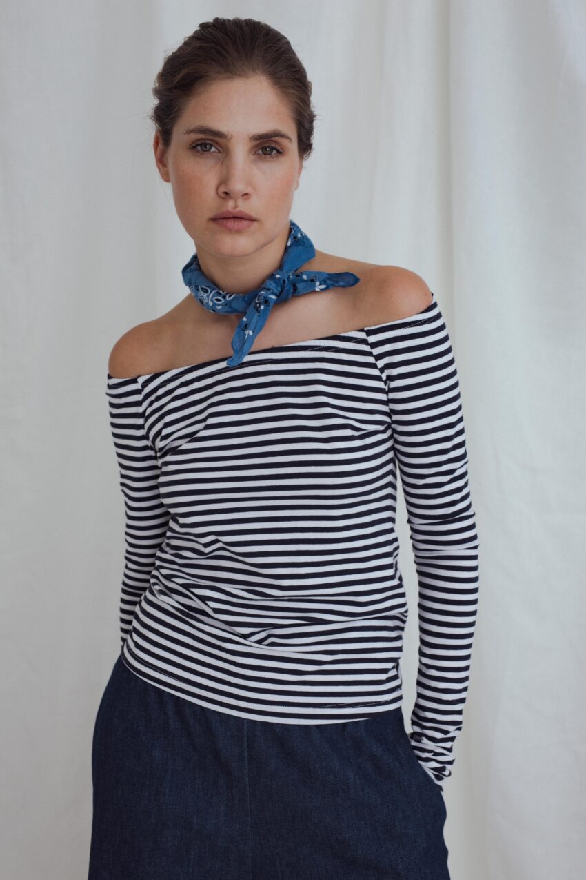 striped top paris | unlabel ss23