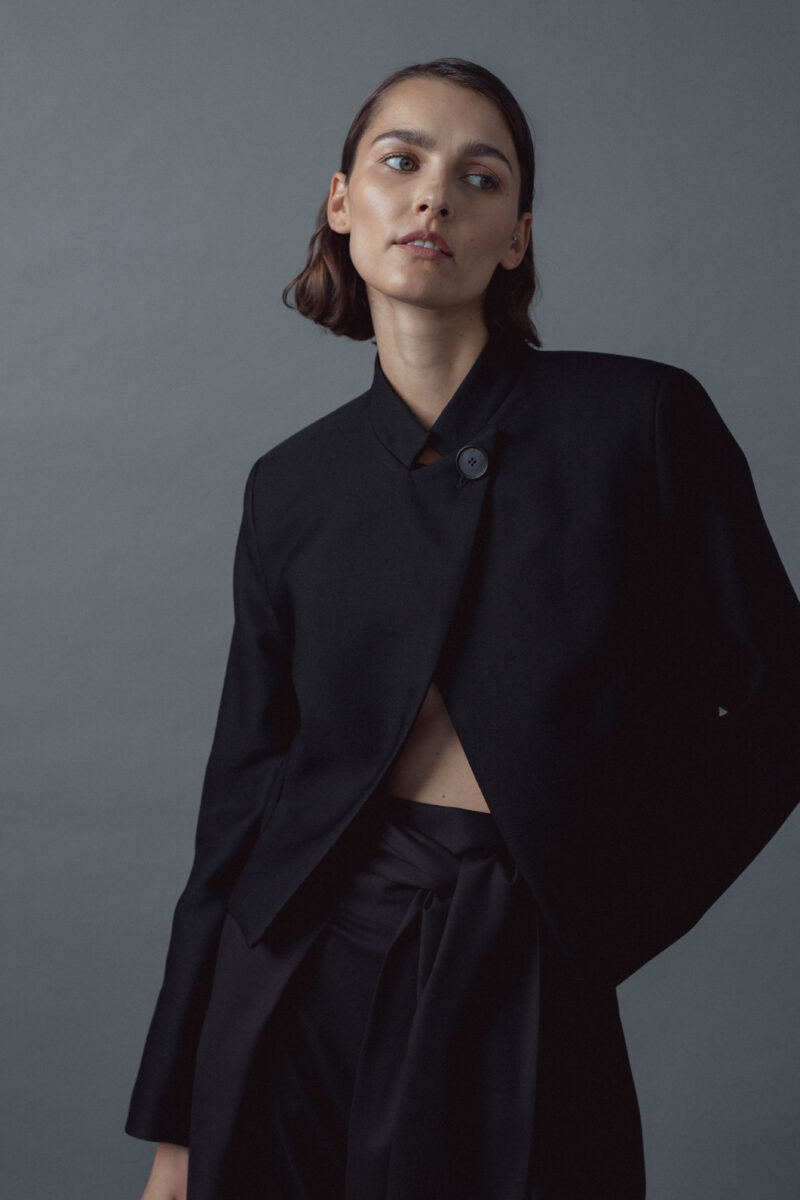 garnet blazer