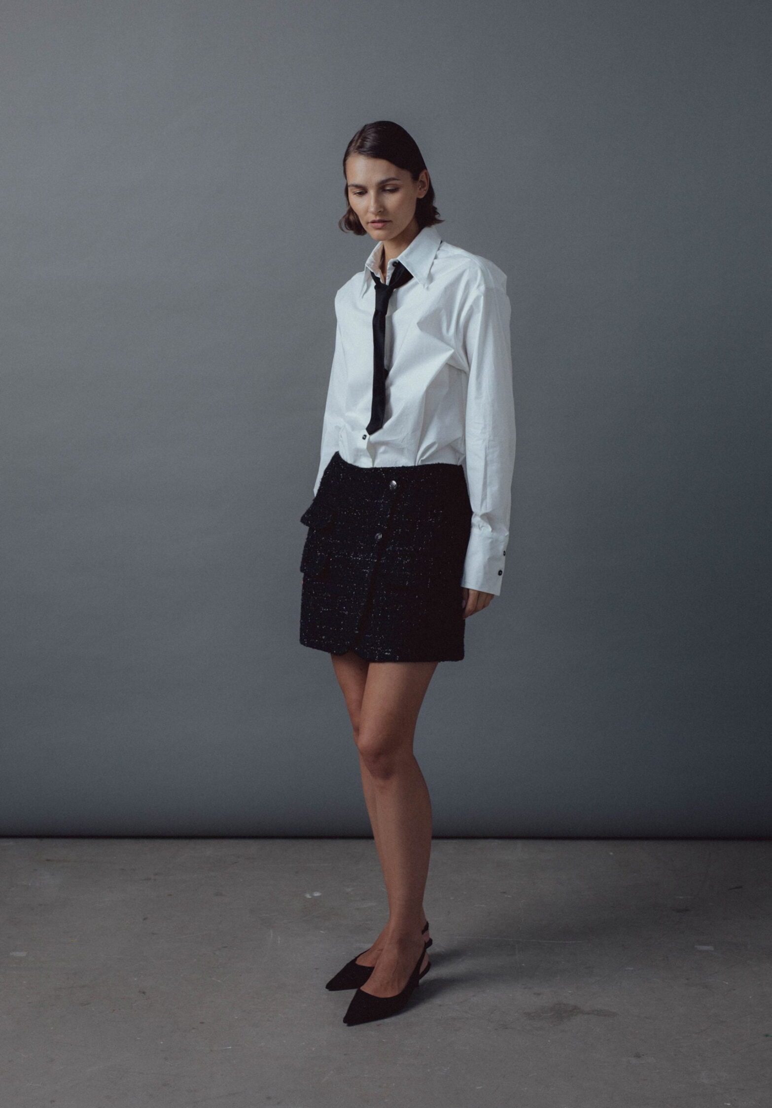 skirt ash  | unlabel