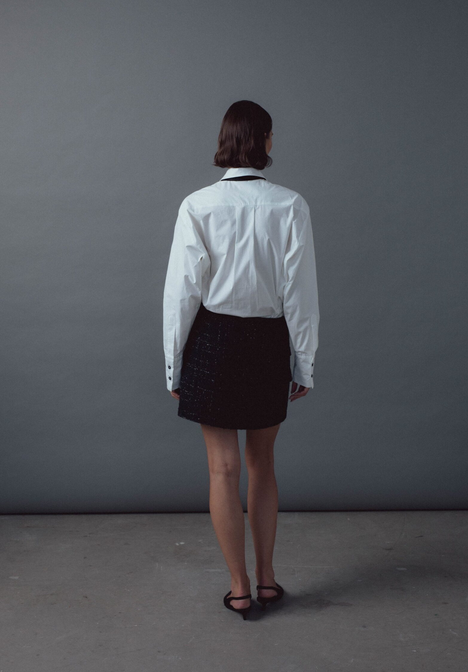skirt ash  | unlabel