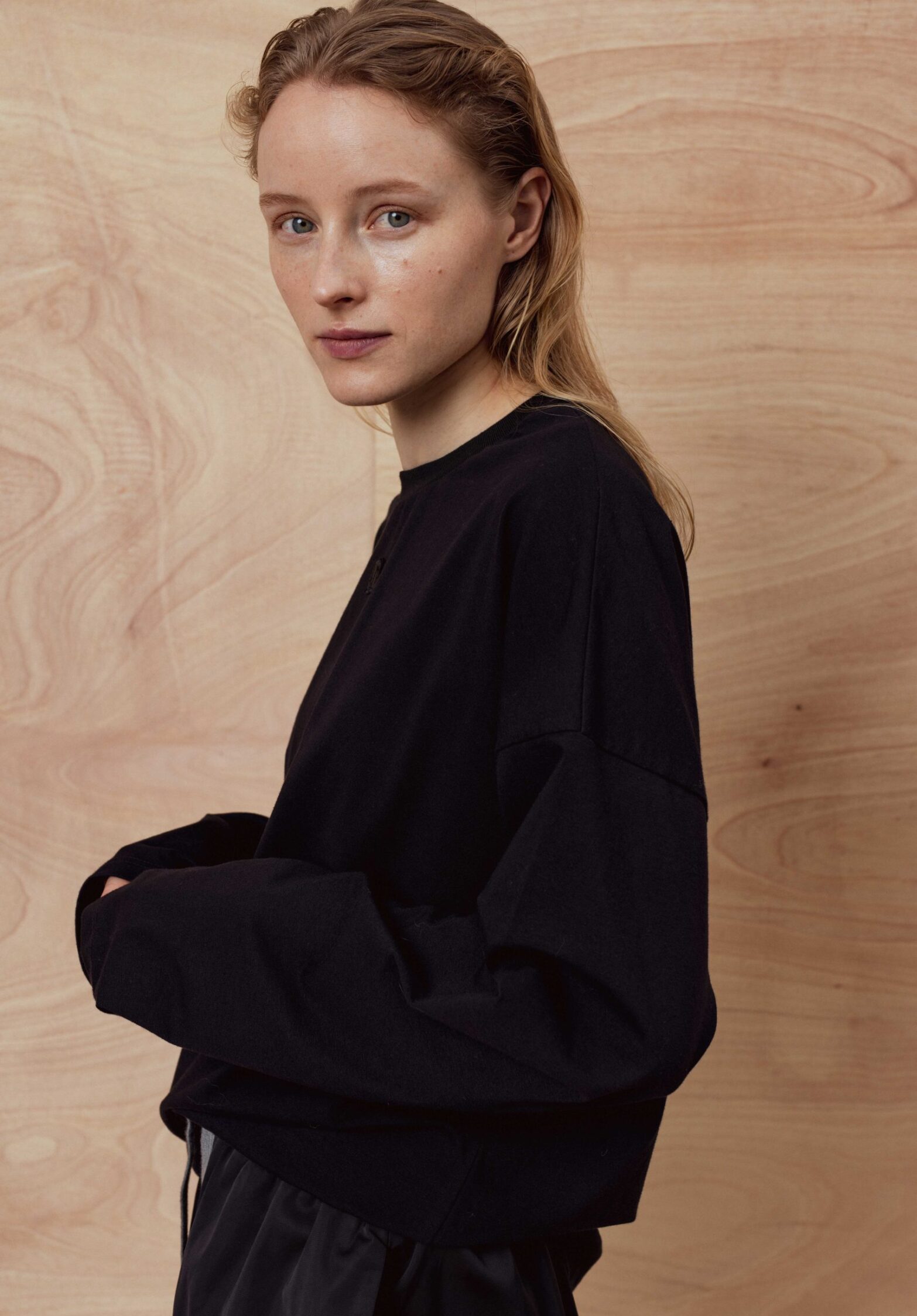 long sleve top beven | unlabel