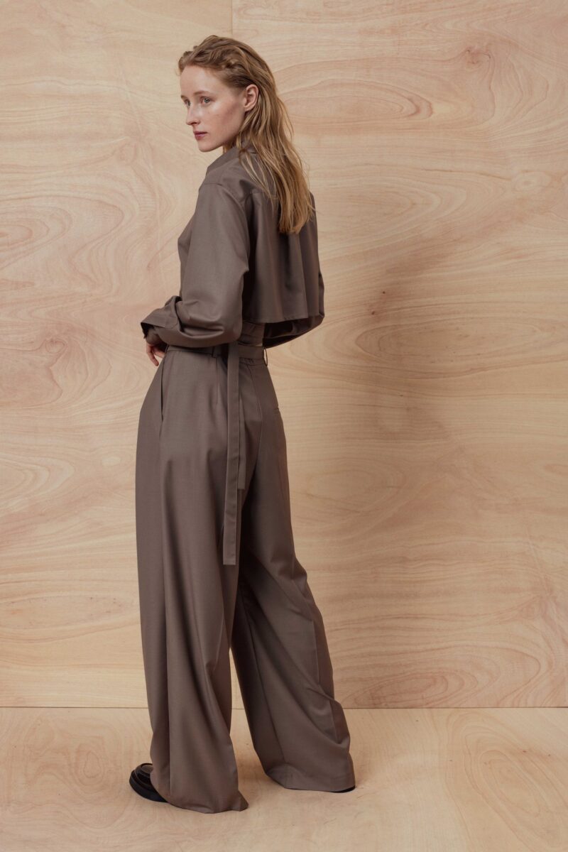 brinna wide pants with pleats
