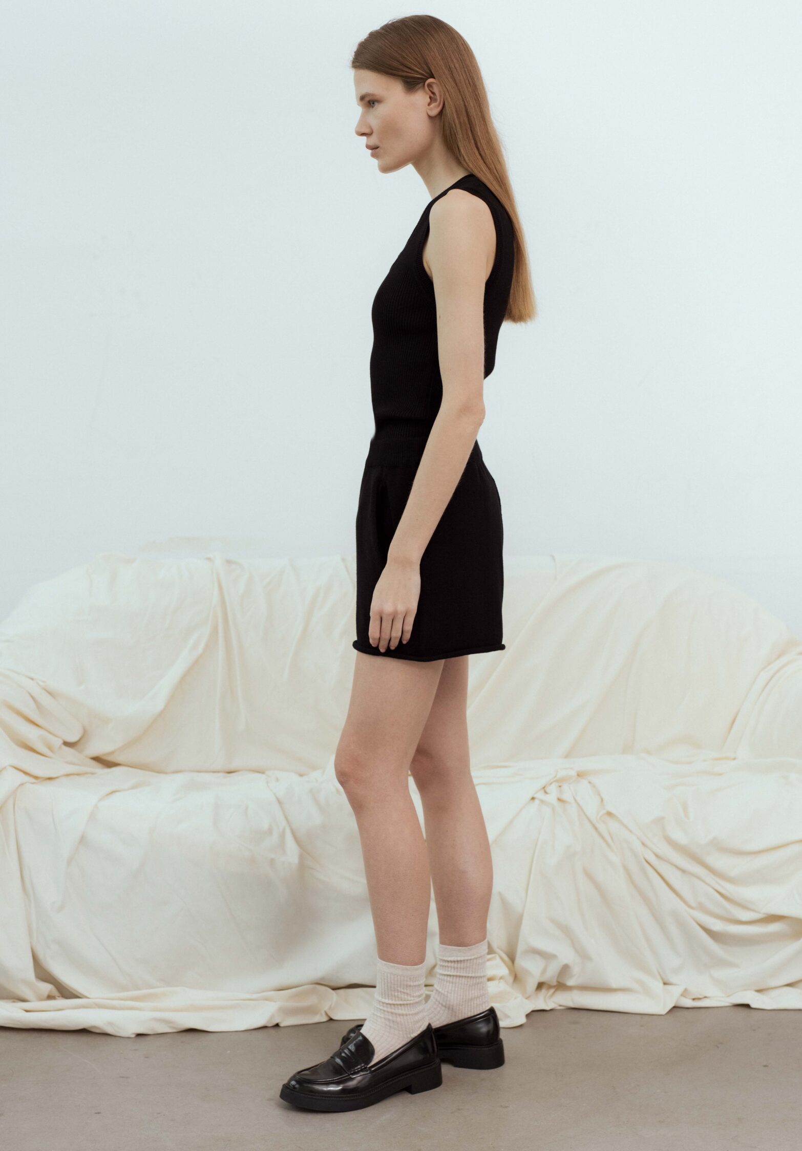 Eleen knitted shorts  | unlabel