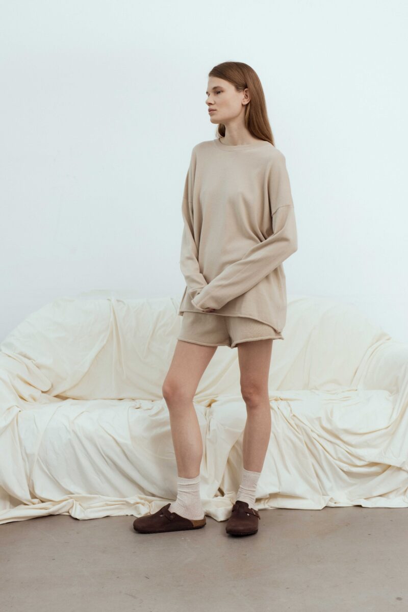 Emhyr knitted shorts
