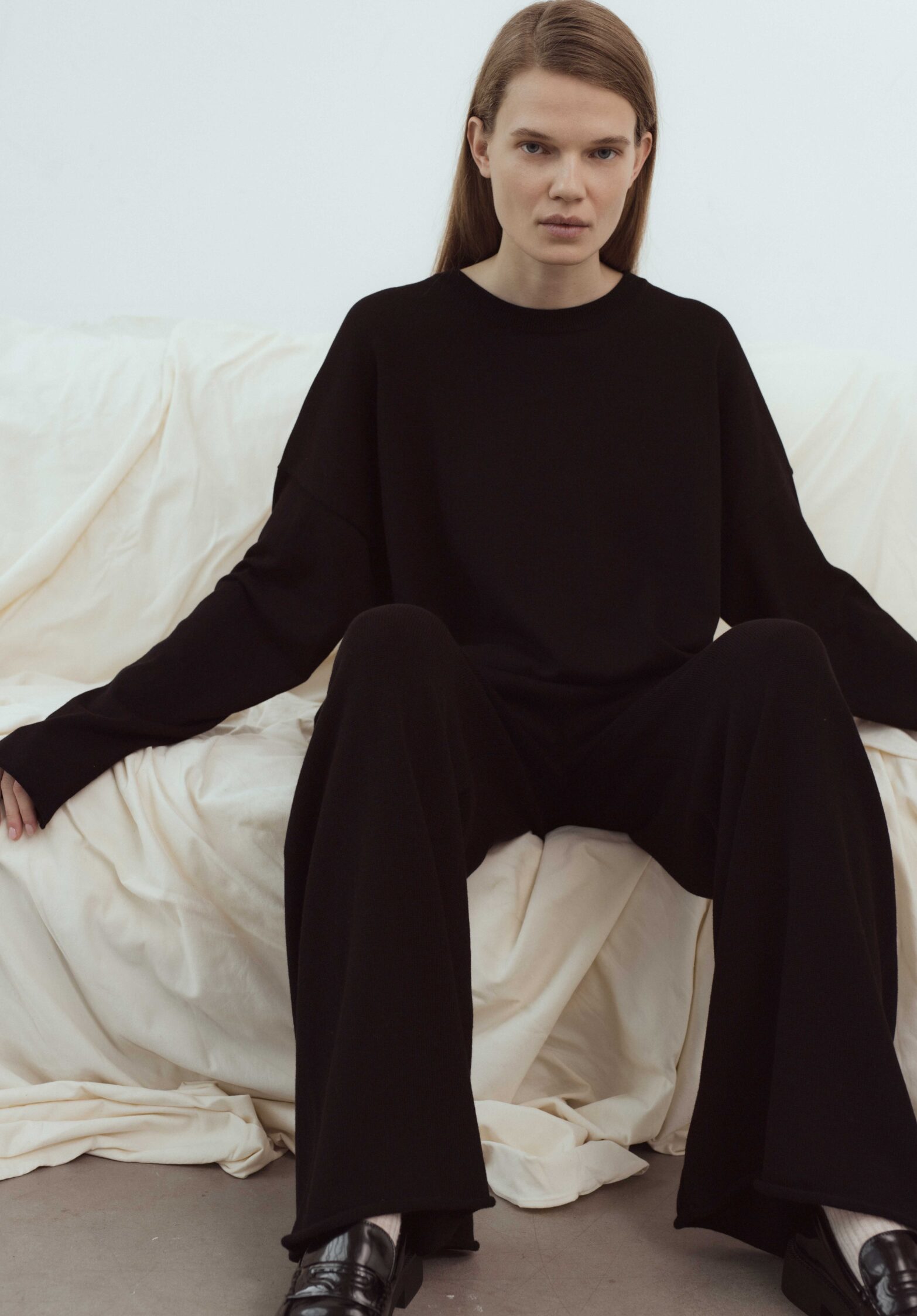 Enda longsleeve knitted sweater  | unlabel