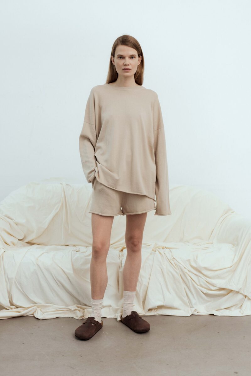 Eskel longsleeve knitted sweater  | unlabel