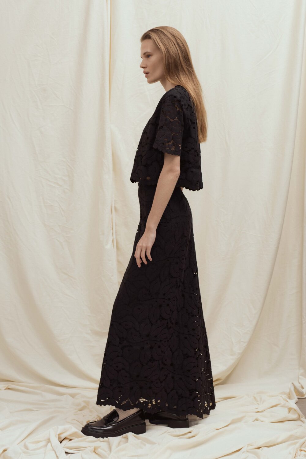 Tavion fish tail maxi skirt  | unlabel
