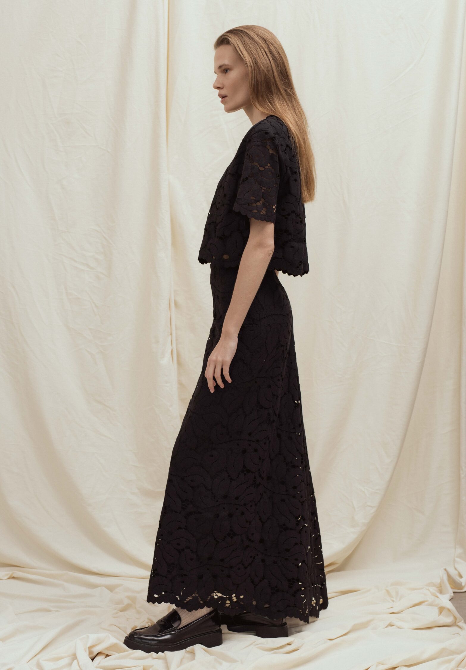 Tavion fish tail maxi skirt  | unlabel