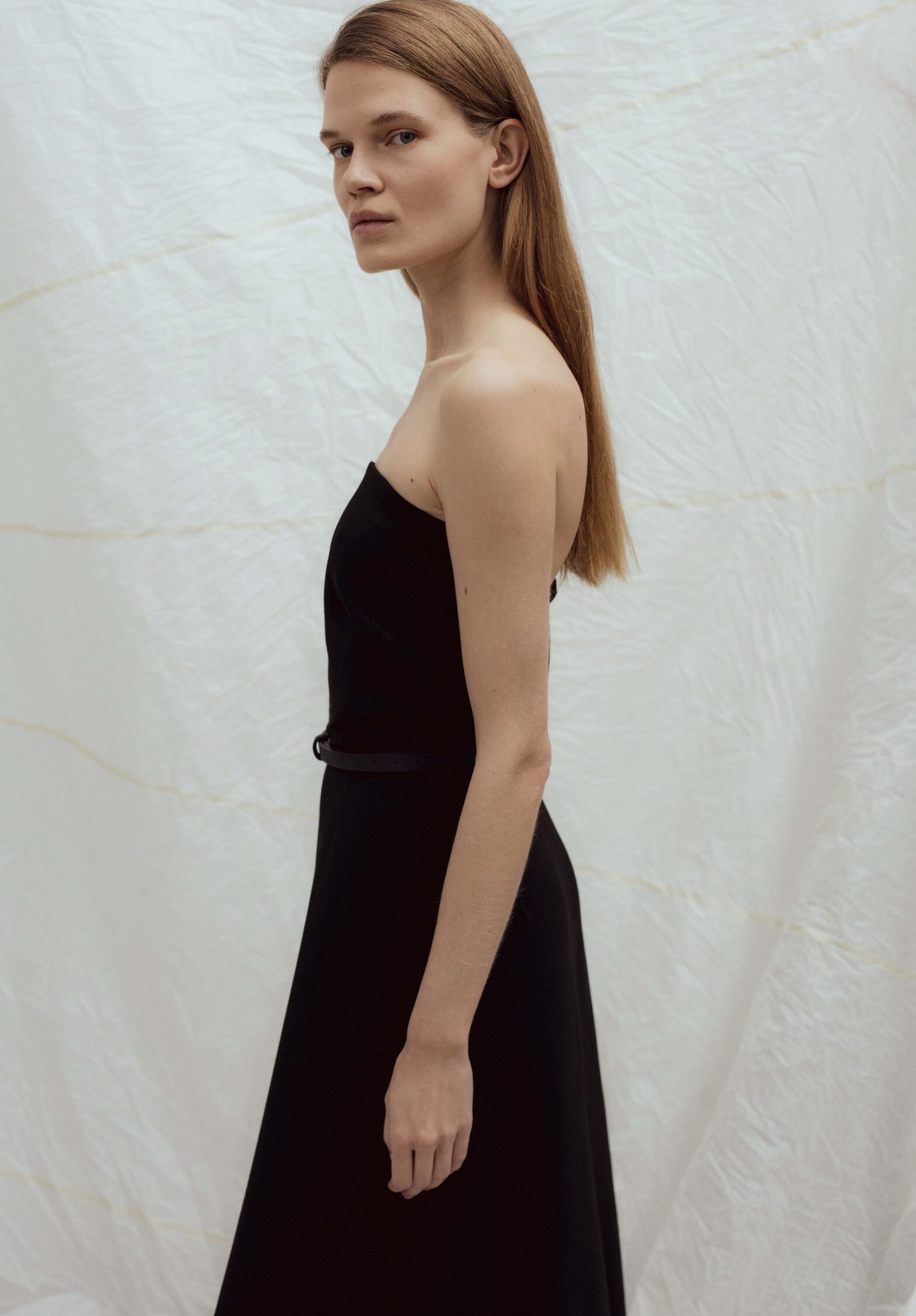 Nikolastrapless dress  | unlabel