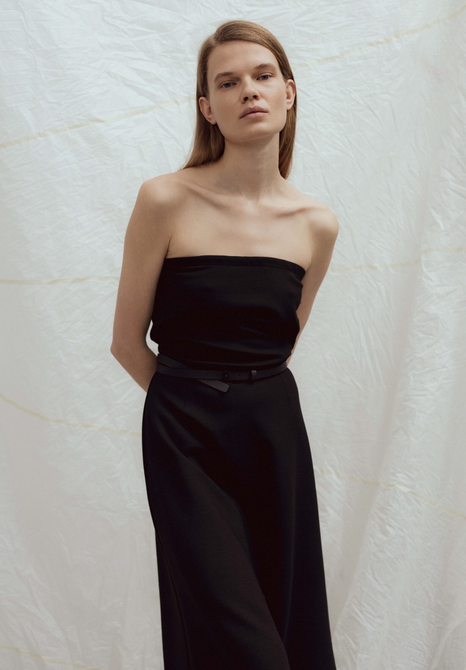Nikolastrapless dress  | unlabel