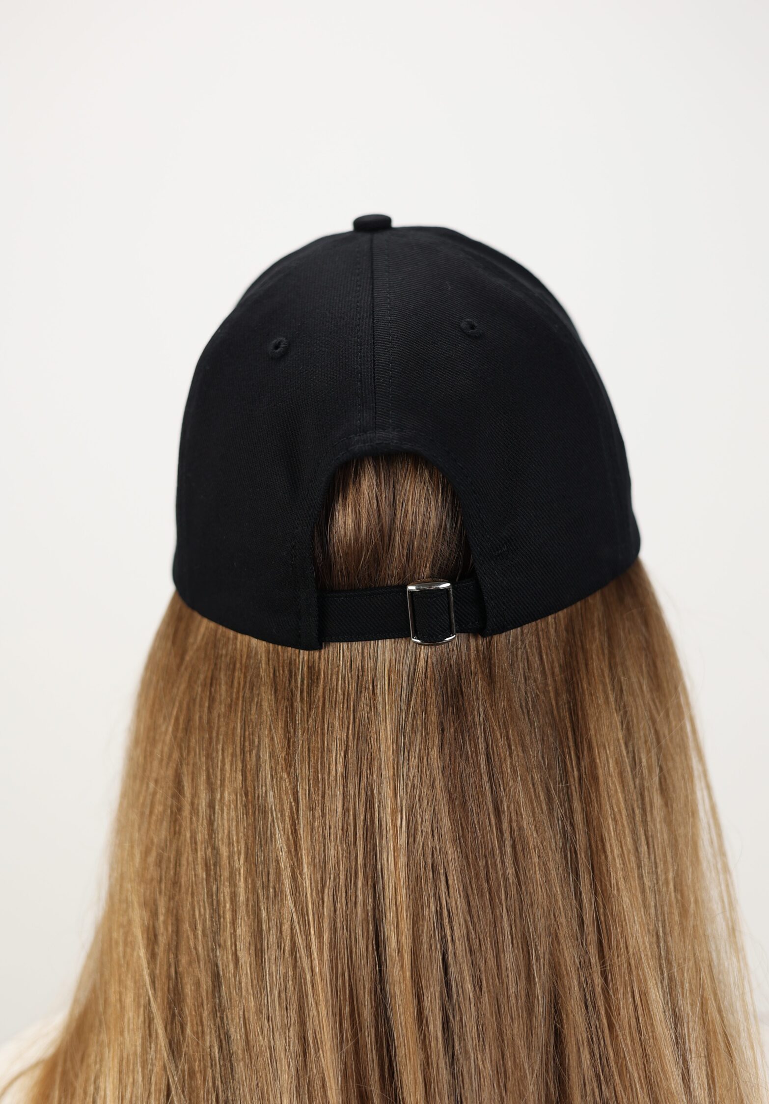 unlabel cap black white  | unlabel