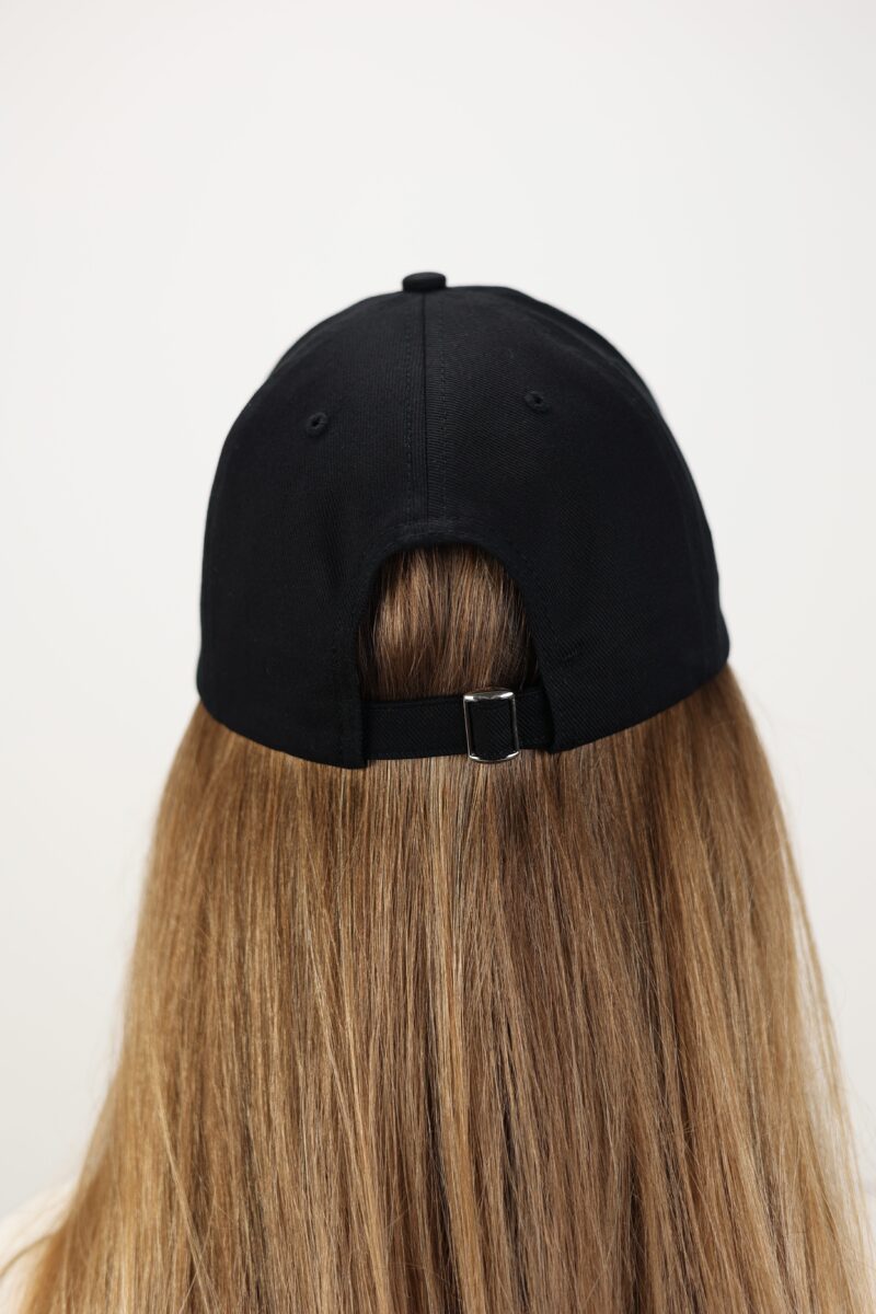 unlabel cap black white  | unlabel