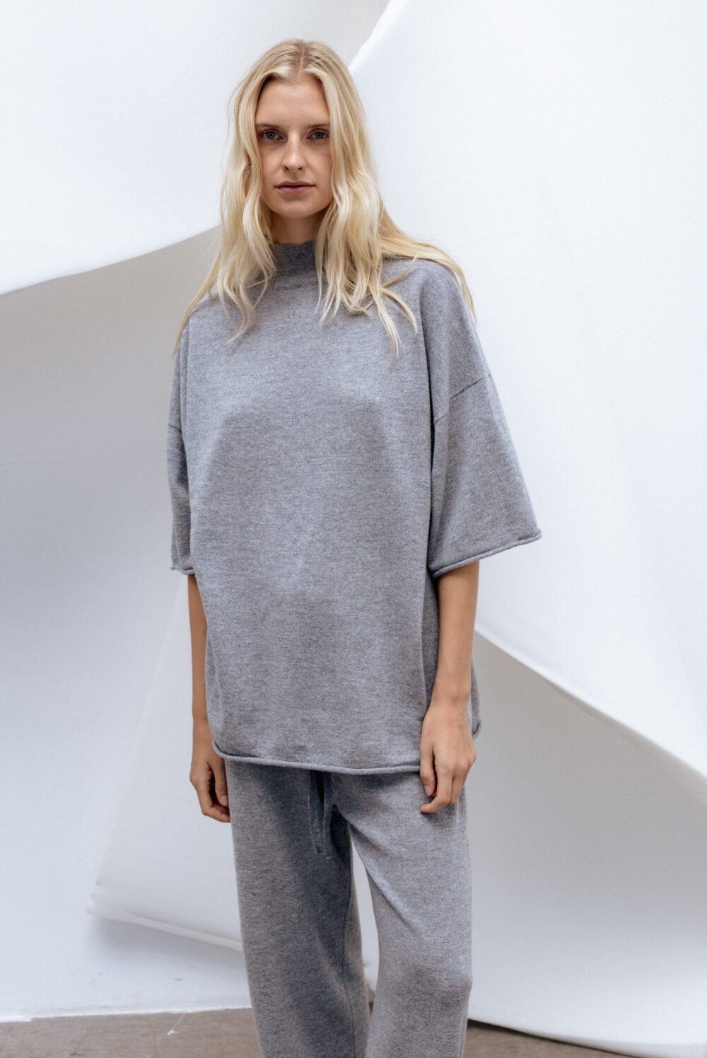 knited t shirt elbrus  | unlabel