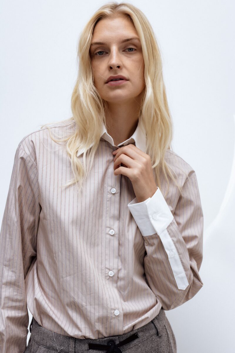 Cloud striped shirt