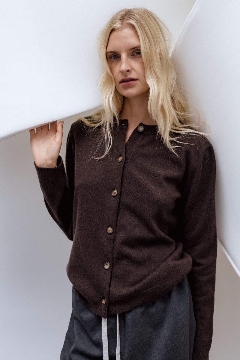 Nisyros knitted cardigan