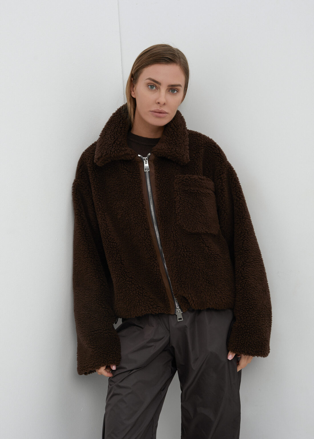 Bram teddy coat  | unlabel