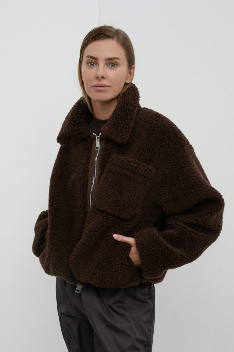 bram teddy coat