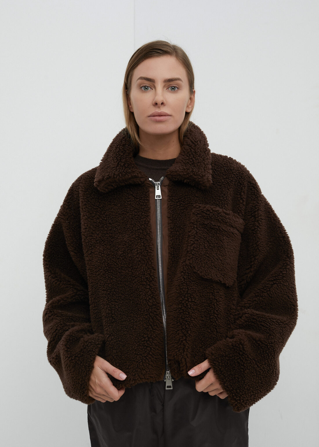 Bram teddy coat  | unlabel