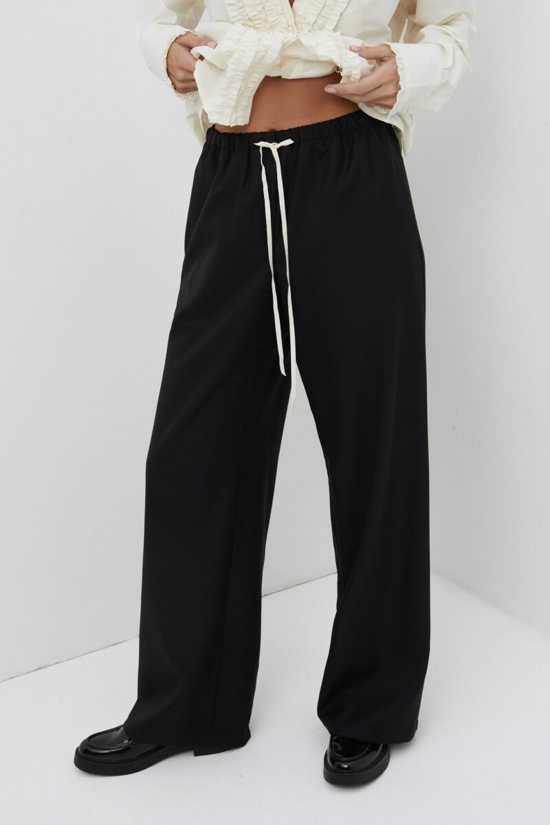 puff drawstring pants