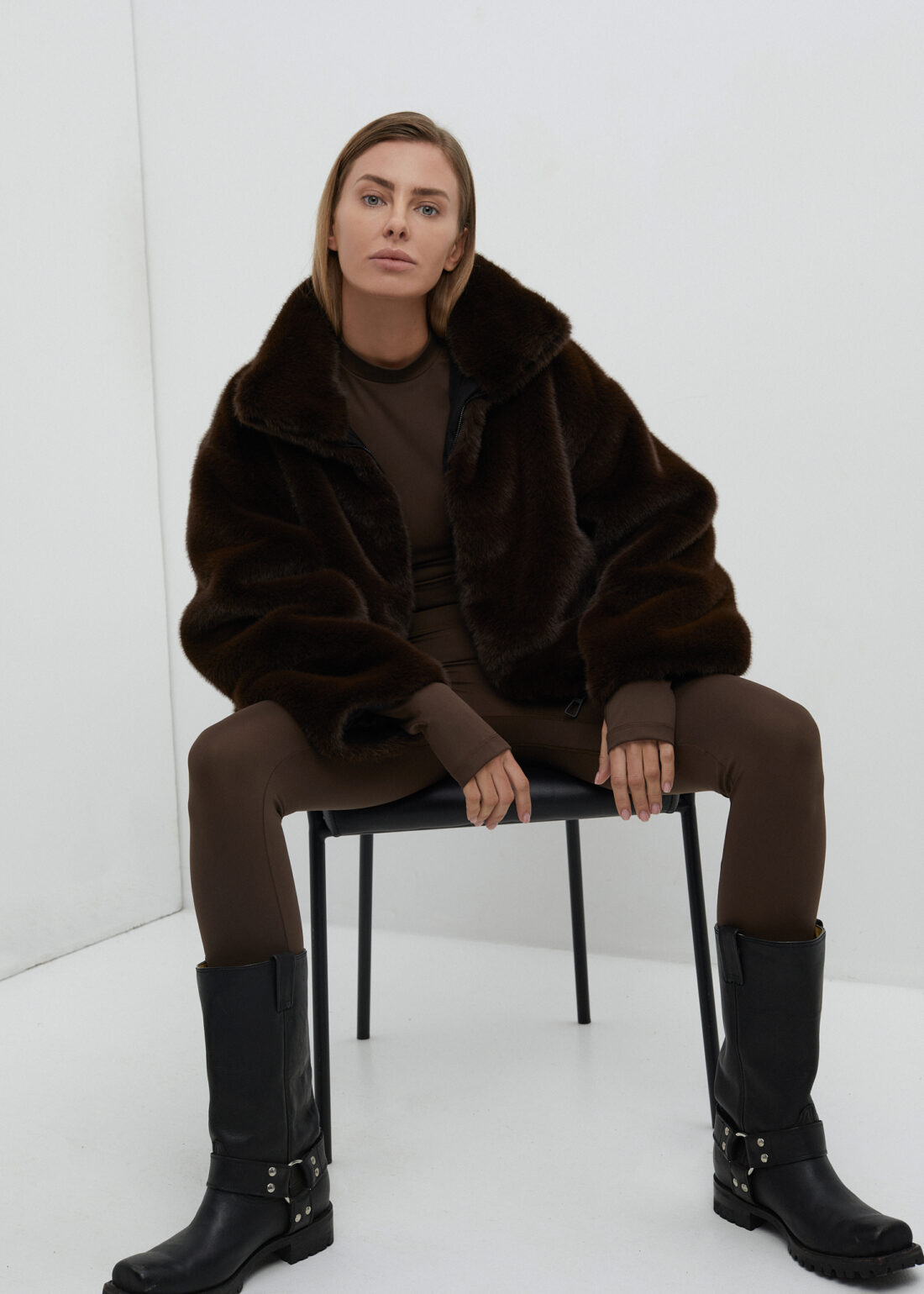Still fur coat  | unlabel