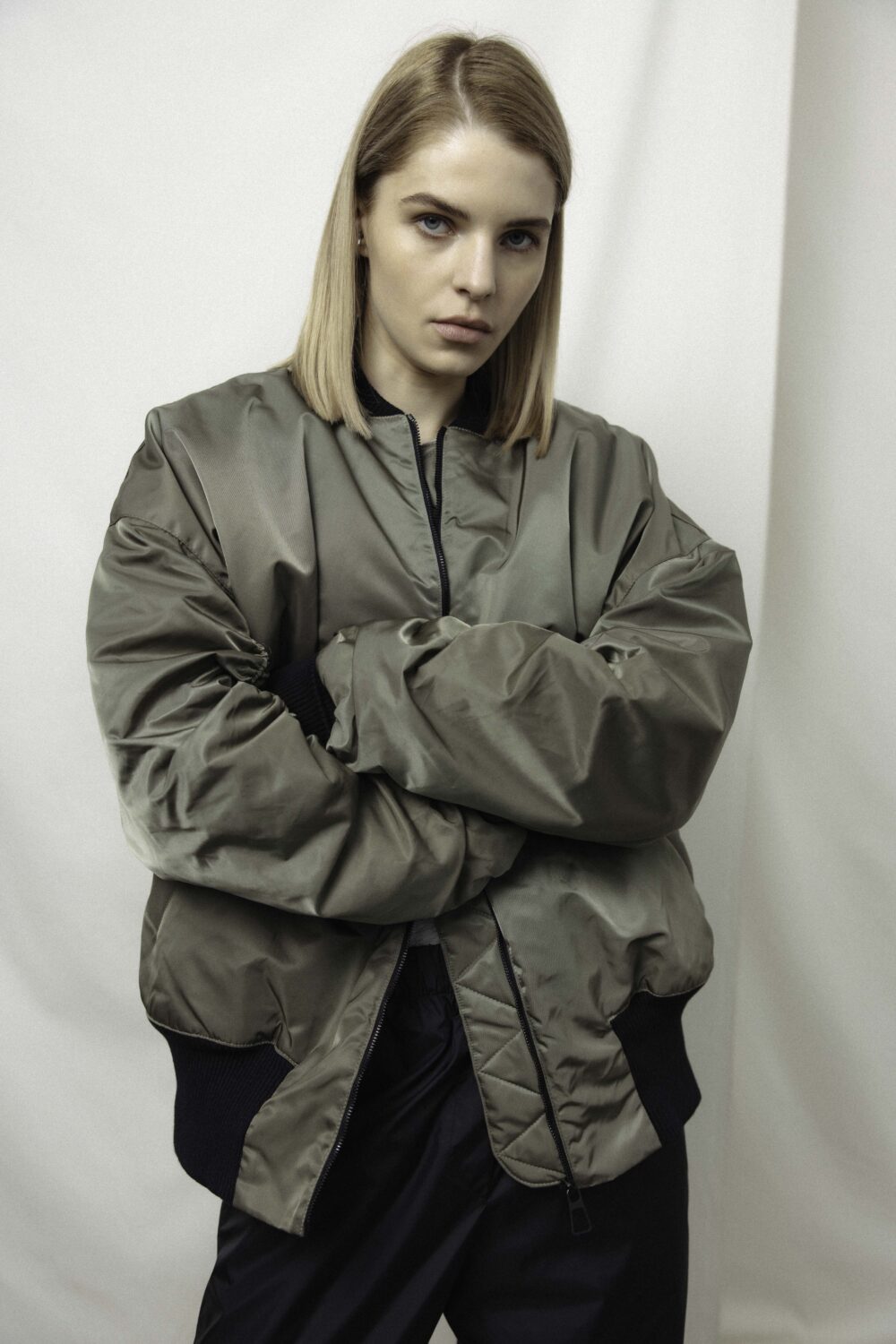 miu bomber jacket  | unlabel