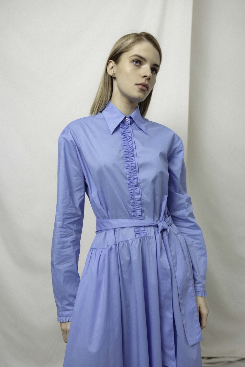river long shirt dress  | unlabel