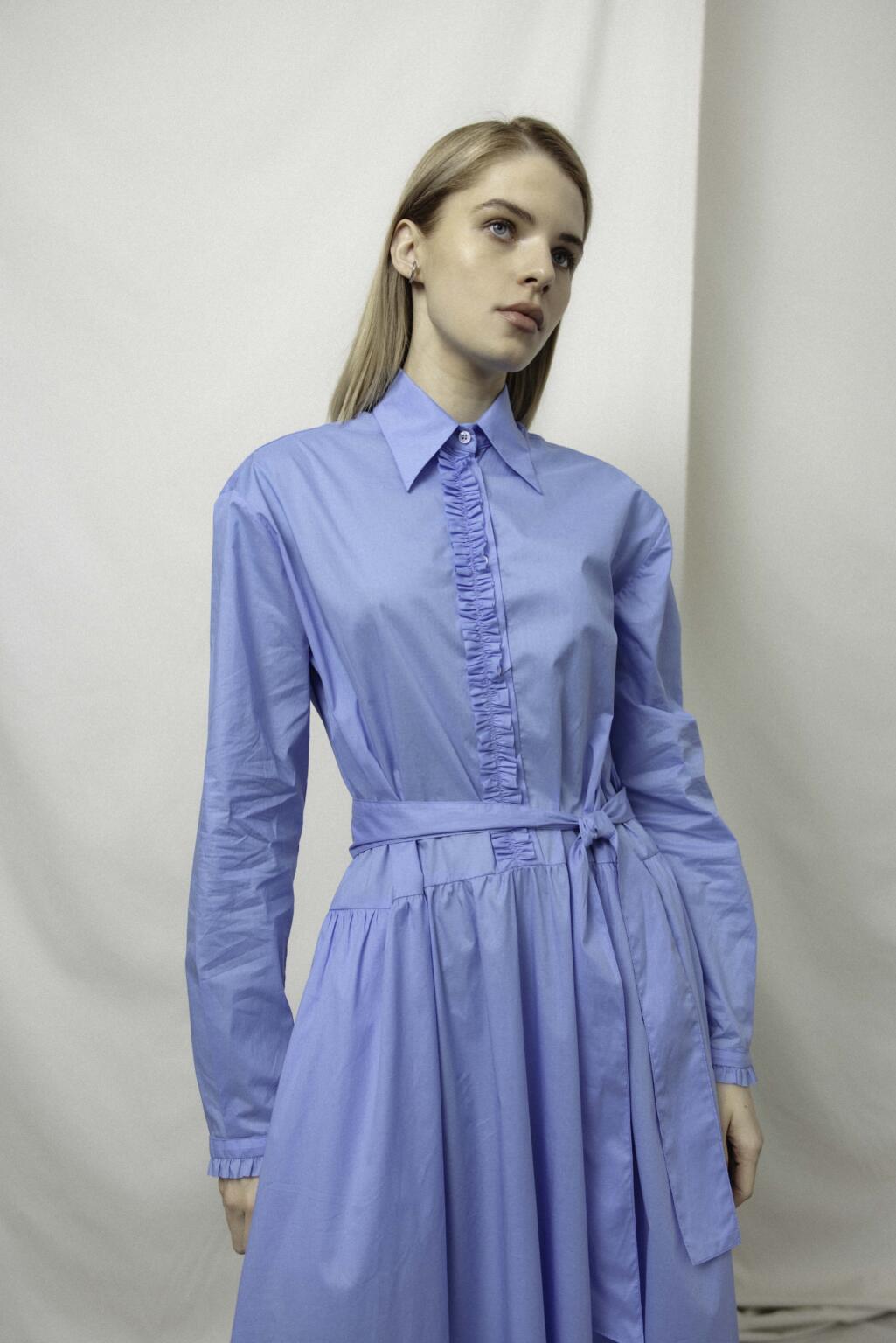 river long shirt dress  | unlabel