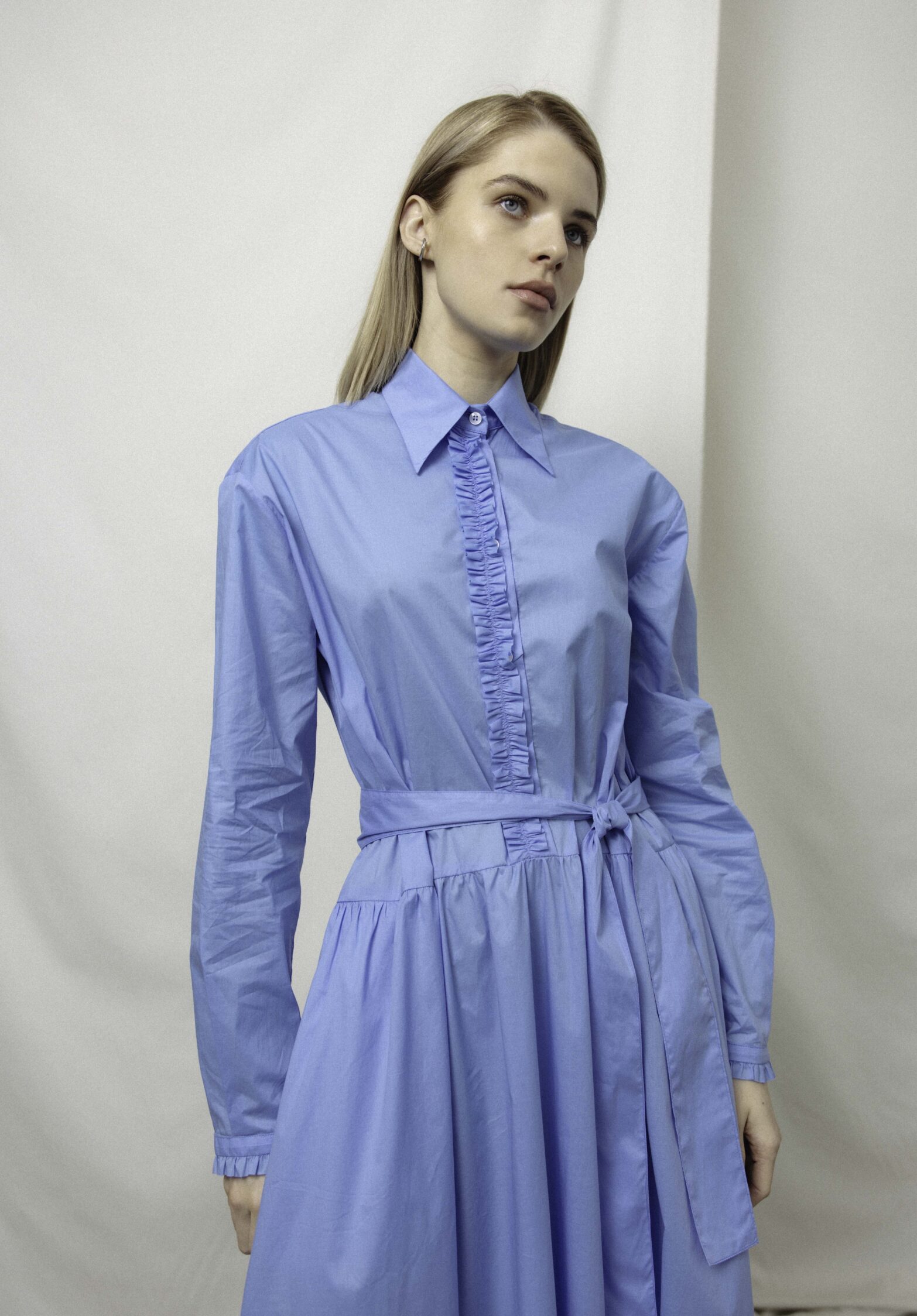 river long shirt dress  | unlabel
